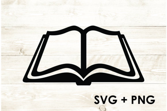 Open Book Reading Education School Graphics for Modern Branding