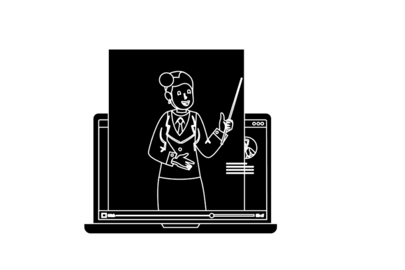 Teacher Education Silhouette Graphics Freebies