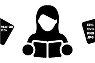 Teacher Icon Vector Student Avatar Graphics & Icons